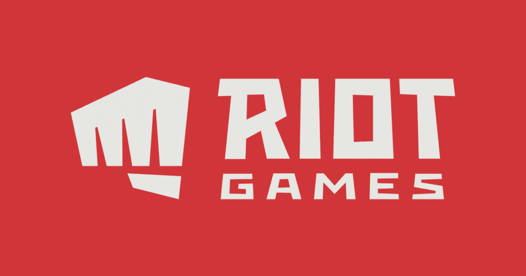 nova marca riot games flat design 2