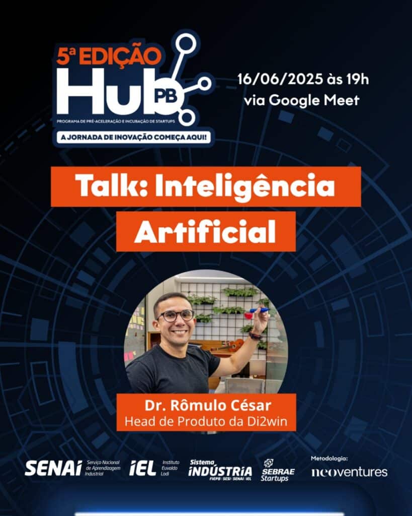 talk inteligencia artificial hub pb