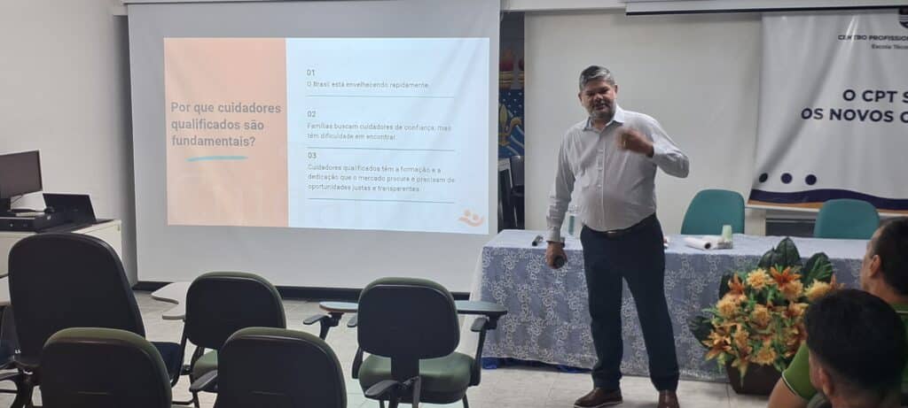 Apresentação da startup Cuidamos no CPT - UFPB