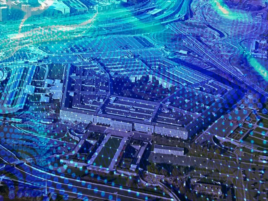 Imagem do Pentágono nos EUA