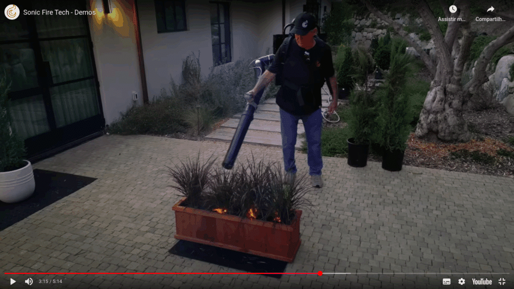 Startup americana cria tecnologia que apaga incêndios com som e sem água fonte: Sonic Fire Tech
