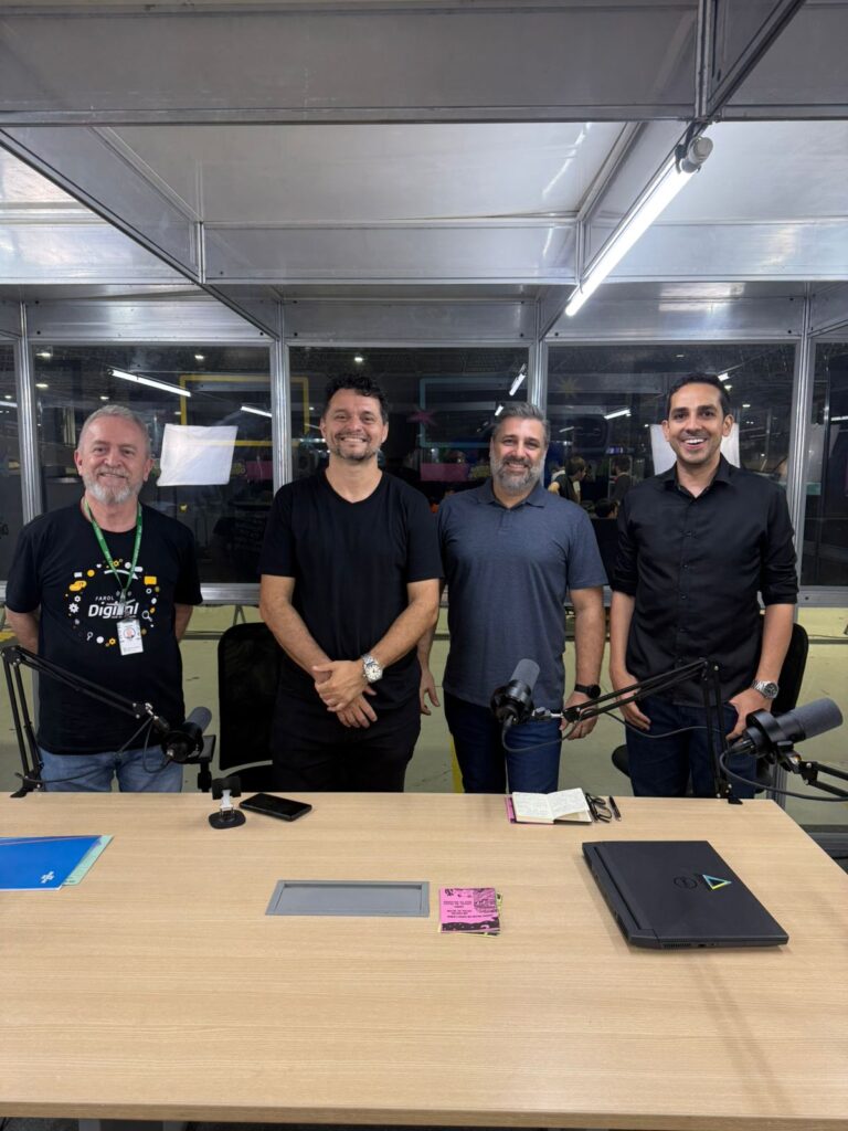 Prof jaildo Tavares, Anthony Brito, Elio Magri e David Ribeiro