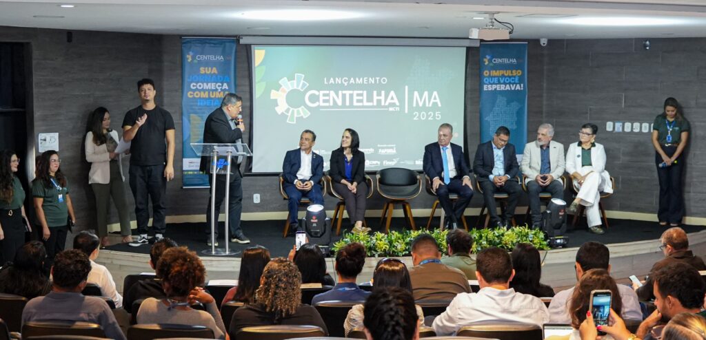 evento de lançamento do programa centelha no maranhão divulgação