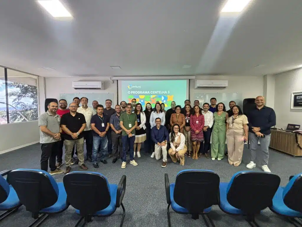 Em evento realizado em Campina Grande, Fapesq anuncia início do programa CENTELHA na Paraíba Anúncio do Programa CENTELHA 3 no Auditório da Fundação Parque Tecnológico da Paraiba