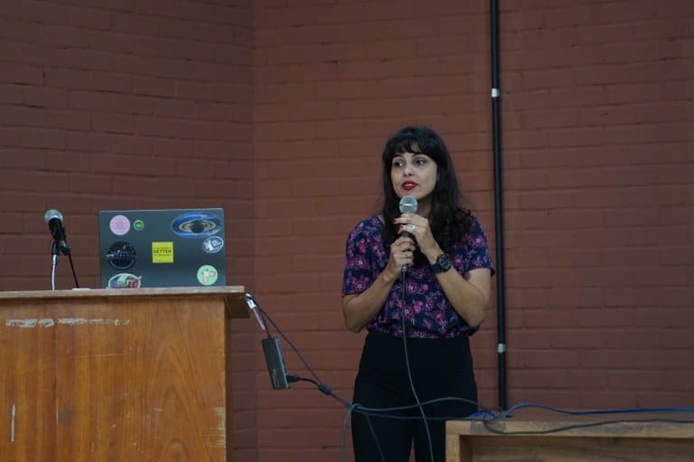 Cientista paraibana da Nasa aborda pesquisas sobre o universo em palestra promovida pelo Governo do Estado Fotos: Júlio Marinho/Secties