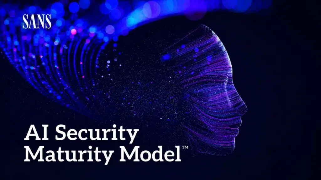 Empresas estão perdendo o controle da IA? SANS alerta para nova crise silenciosa de segurança Ilustração futurista mostrando agentes de inteligência artificial monitorados por sistemas de segurança digital, dashboards de risco e múltiplos alertas cibernéticos em ambiente corporativo
