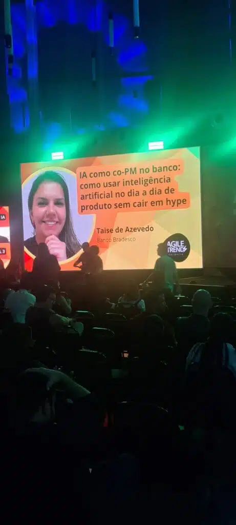 Palestrante Taise de Azevedo - Bradesco foto: Santotech Media
