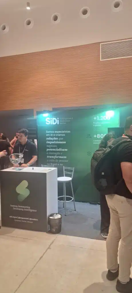 Stand da empresa SIDI no evento Agile Trends Nordeste