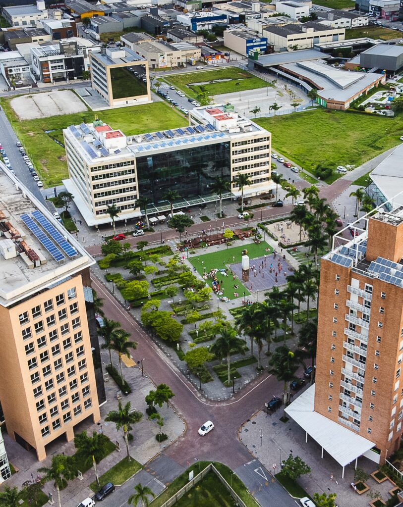 cidade pedra branca, smartcity que abriga o hub inaitec divulgação