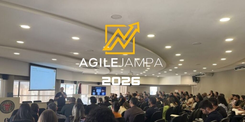 Agile Jampa 2026 reúne especialistas em IA, agilidade e inovação para fortalecer o ecossistema tecnológico da Paraíba Profissionais participando de conferência de tecnologia com apresentações sobre Inteligência Artificial, inovação e metodologias ágeis em João Pessoa.