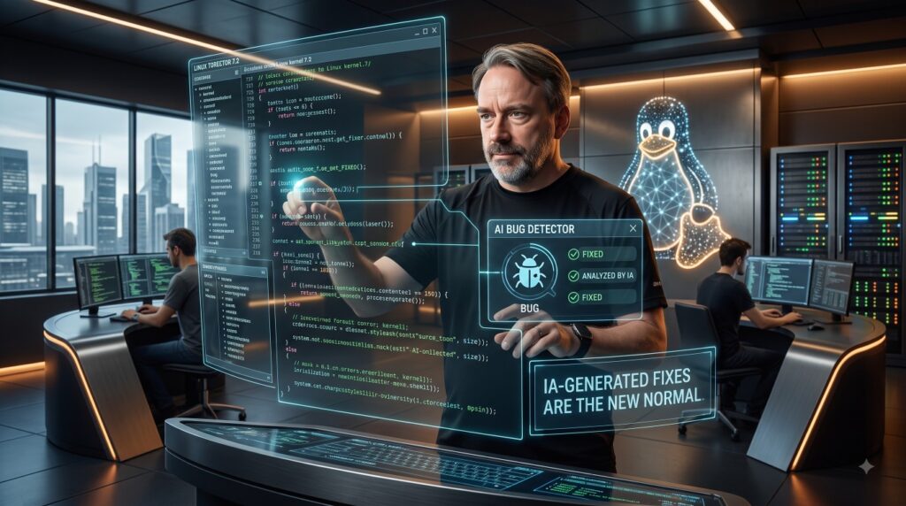 Encontrar Bugs com Inteligência Artificial Virou o Novo Normal no Linux, Afirma Linus Torvalds buscar bug com ia