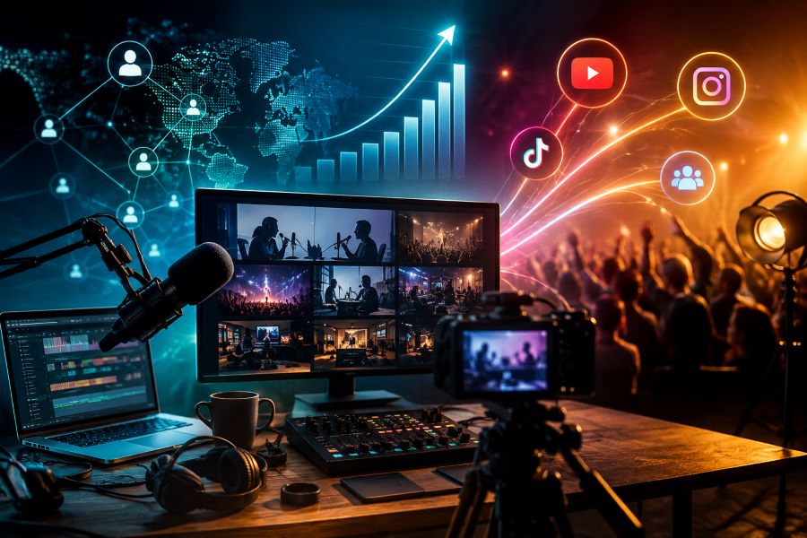 A nova televisão já começou — e o dinheiro das marcas está seguindo a audiência Nova televisão digital transforma podcasts em emissoras de conteúdo para marcas