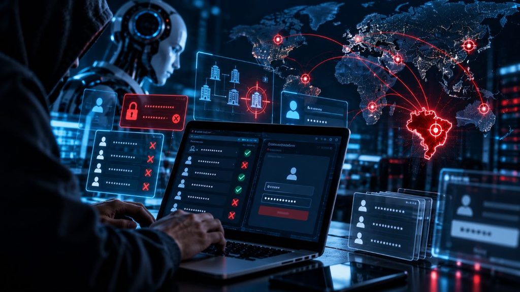 Agentes de inteligência artificial automatizam ataques com credenciais vazadas