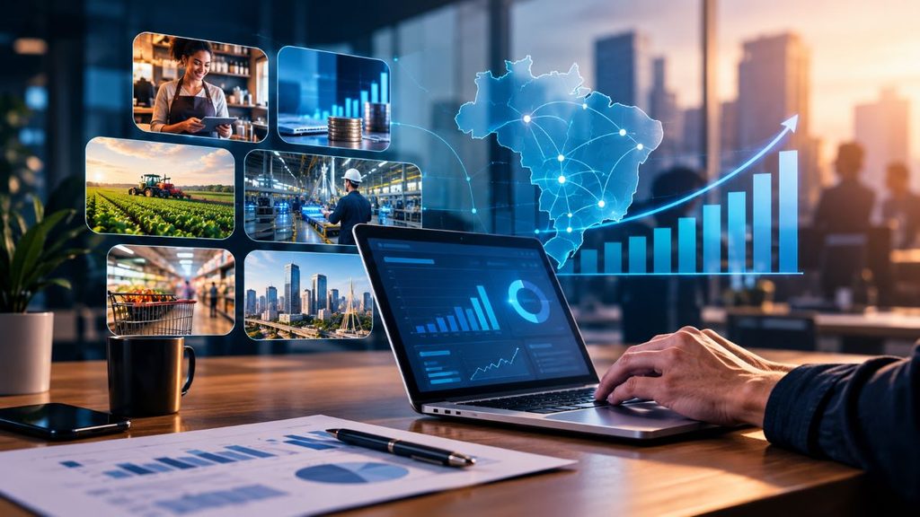 Setor de Serviços reúne 63% das empresas brasileiras, mas fatura 17% abaixo da média, aponta Serasa Experian Empresas brasileiras e faturamento por setor segundo estudo da Serasa Experian