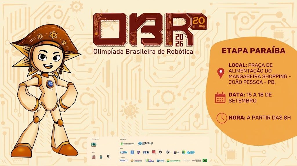 Olimpíada Brasileira de Robótica começa na terça-feira em João Pessoa robotica