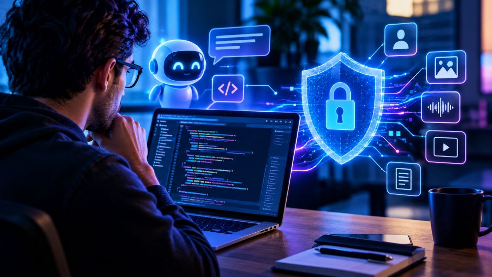 Vibe coding acelera desenvolvimento, mas exige nova camada de segurança Desenvolvimento de software com inteligência artificial e segurança no vibe coding